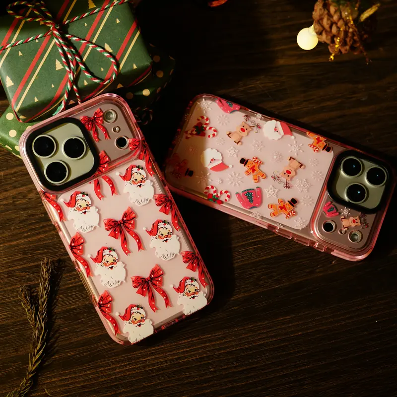 Christmas phone case iphone 15 - TikTok Shop