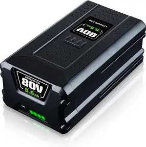 5.0Ah 80V Lithium ion Battery Compatible with Greenworks Pro 80 Volt Battery GBA80250 Max Cordless Power Tools