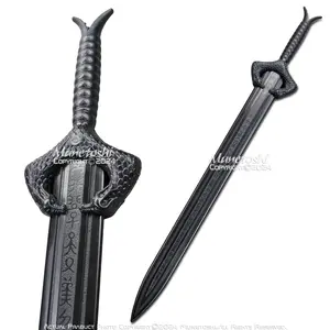 Munetoshi 36" Polypropylene God Killer Black Sword Sturdy Display Training Prop Cosplay Costume