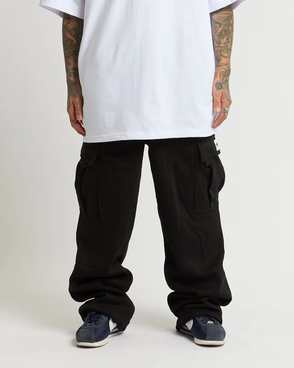 Heavy Fleece Cargo Pants - Comfortable Design for Everyday Use, Ideal for Outdoor Activities