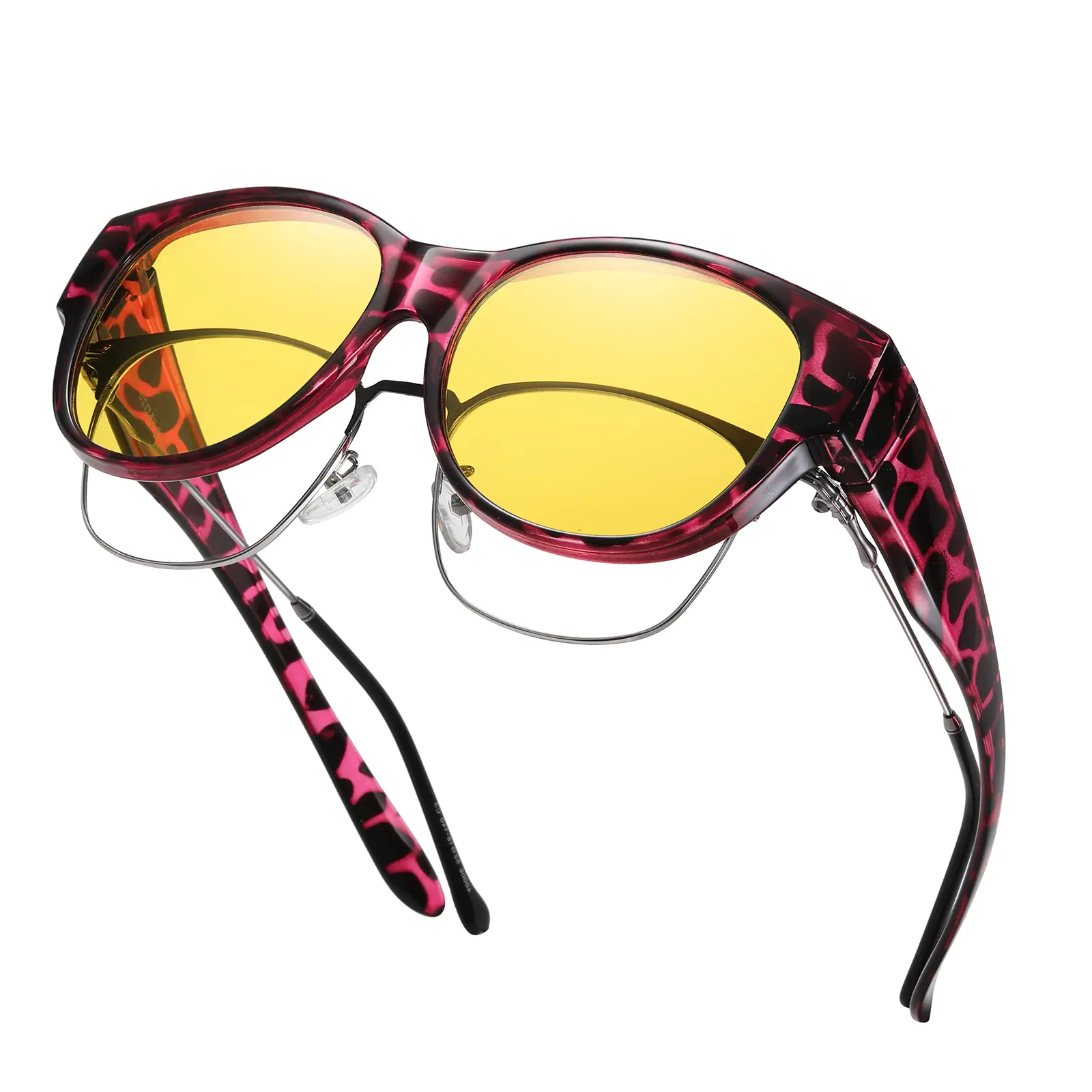 Purple Tortoise Frame Night Vision Lens