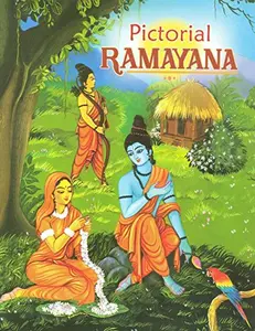 USED Book - Pictorial Ramayana - For Children by Swami Raghaveshananda (Paperback) - english