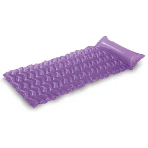 Intex Tote 'N Float Wave Mat Floating Swimming Pool Lounger, 1 Pc, Color Varies