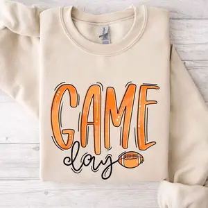 Fall Sweatshirt for Women,Football Thanksgiving Sweatshirt,Fall Clothing Shirt,Fall Crewneck Sweatshirts,Pumpkin Shirt,Thanksgiving Sweater H