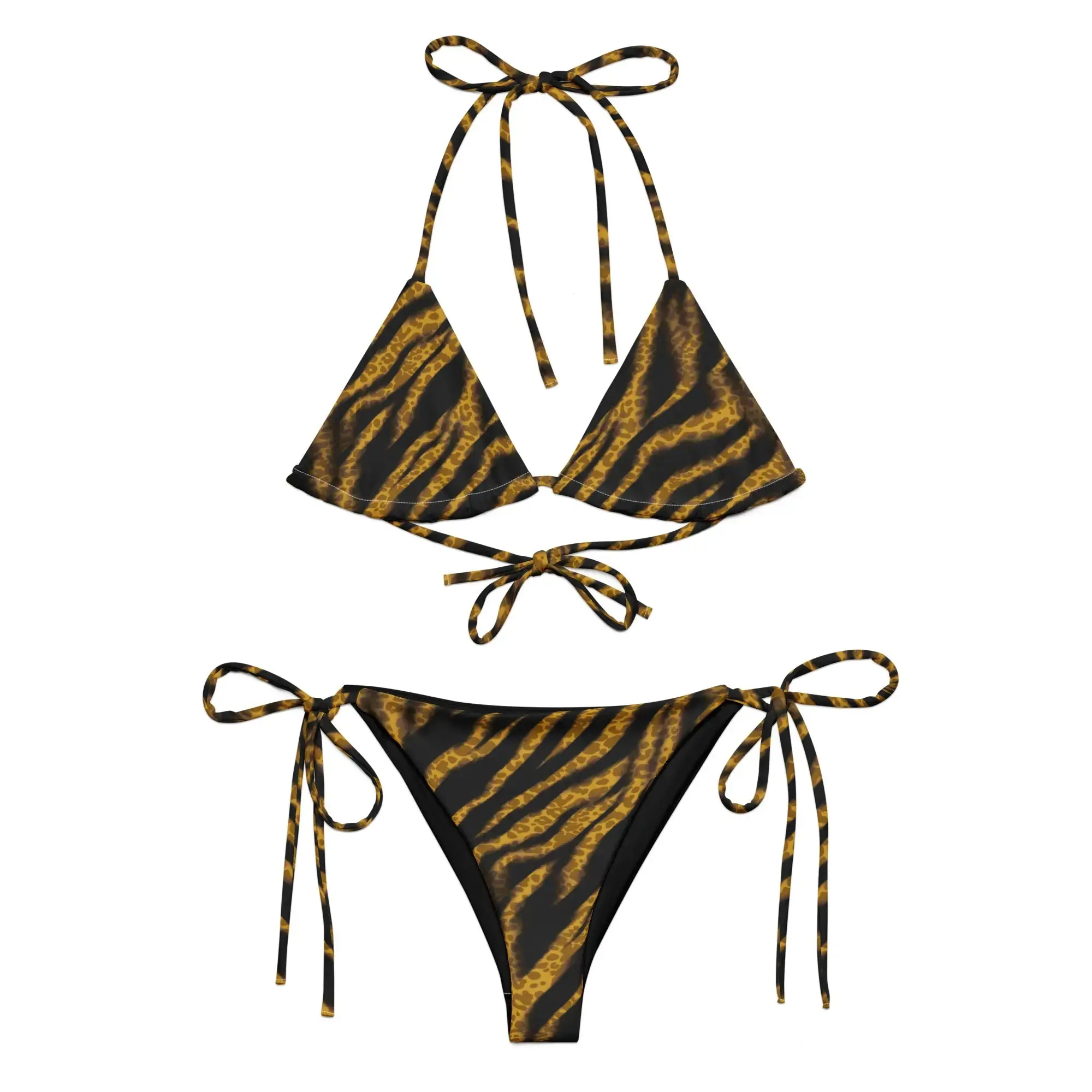 Fierce & Flawless Tiger - Cheetah Bikini Set