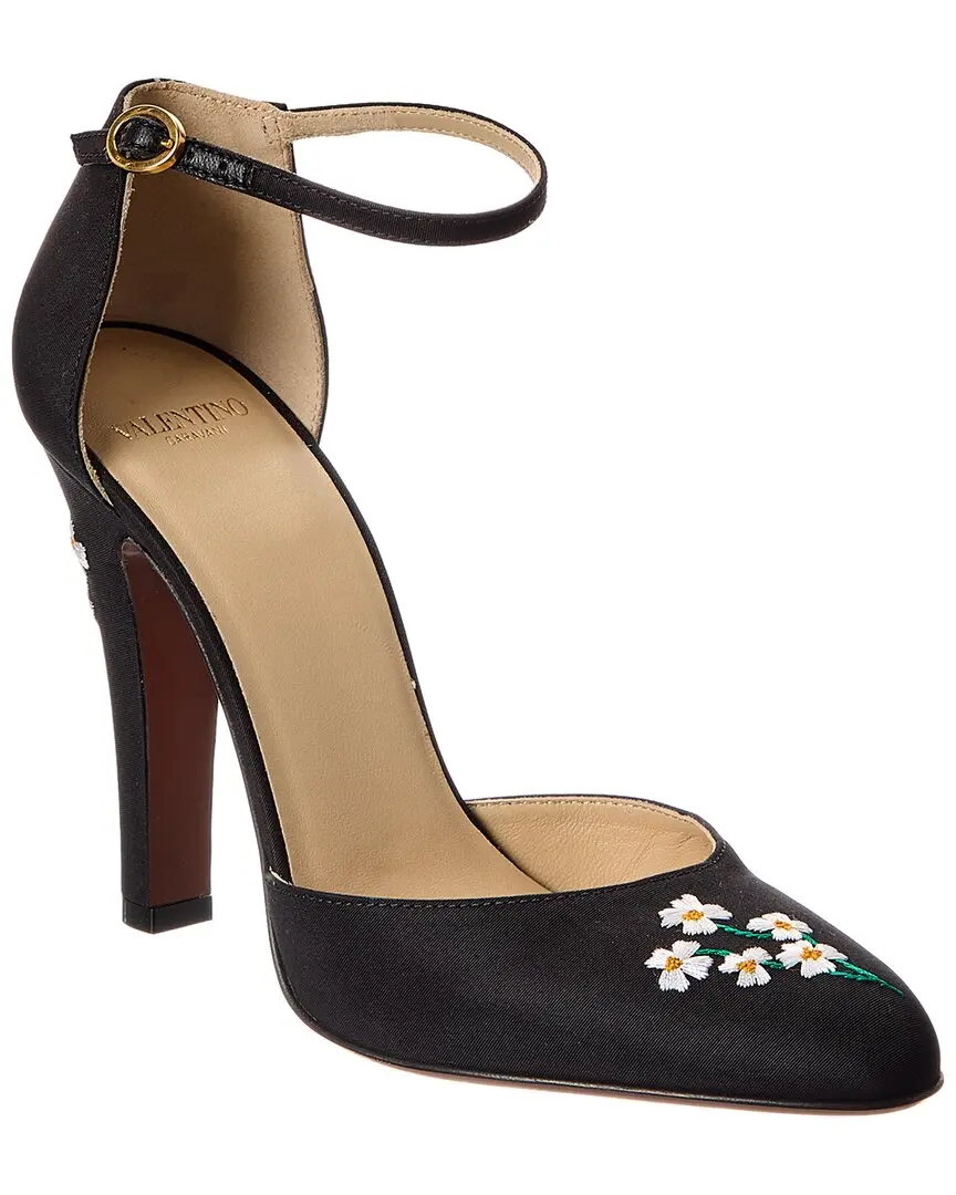 Valentino VLogo Signature 105 Canvas Pump