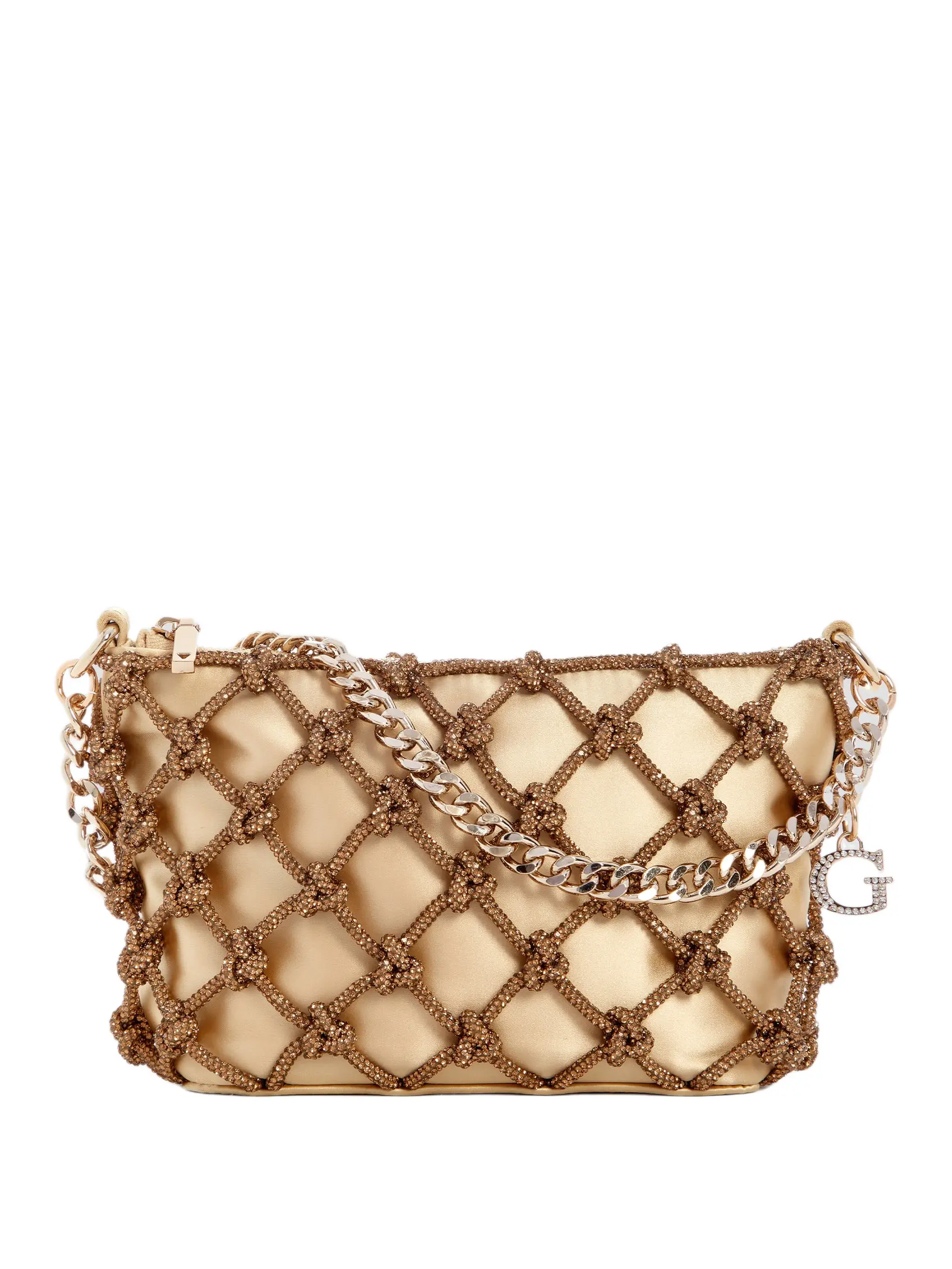 GUESS Female Zalina Top-Zip Shoulder Bag