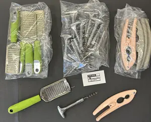 Bulk Closeout 38-Piece Kitchen Gadget Lot – Corkscrews, Nutcrackers, Stainless Steel Graters – FREE SHIPPING – FINAL SALE