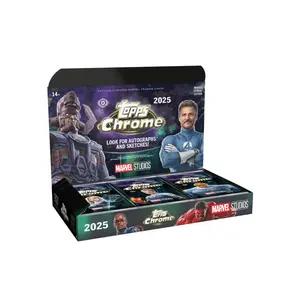 BREAK253 - FULL CASE - 2025 Topps Chrome Marvel Studios (8 BOXES)