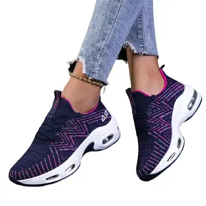SPACEON Pink Tennis Shoes Shoes Womens Walking Shoes Slip on Air Running Shoes Fashion Sneakers Casual Fitness Gym Jogging Workout Ladies Nursing Work Easy Put On Athletic