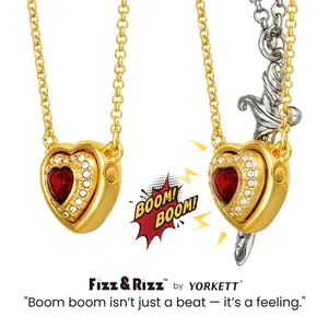 Fizz and Rizz by Yorkett Soulbound CalmMotion Jewelry Collection – Fidget-Inspired, Adjustable Accessories for Daily Stress Relief and Emotional Balance