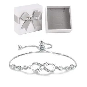 Mother's Day Gifts Infinity Love Bracelet for Women – Perfect Jewelry Gift for Mom, Wife, Girlfriend & Her for Valentine’s Day, Birthday & All Occasions