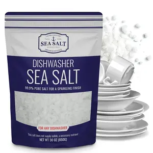 Natural Coarse Sea Salt by [Brand Name] for Whirlpool, Bosch & More - Food Grade Water Softener for Dishwashers, 30 oz