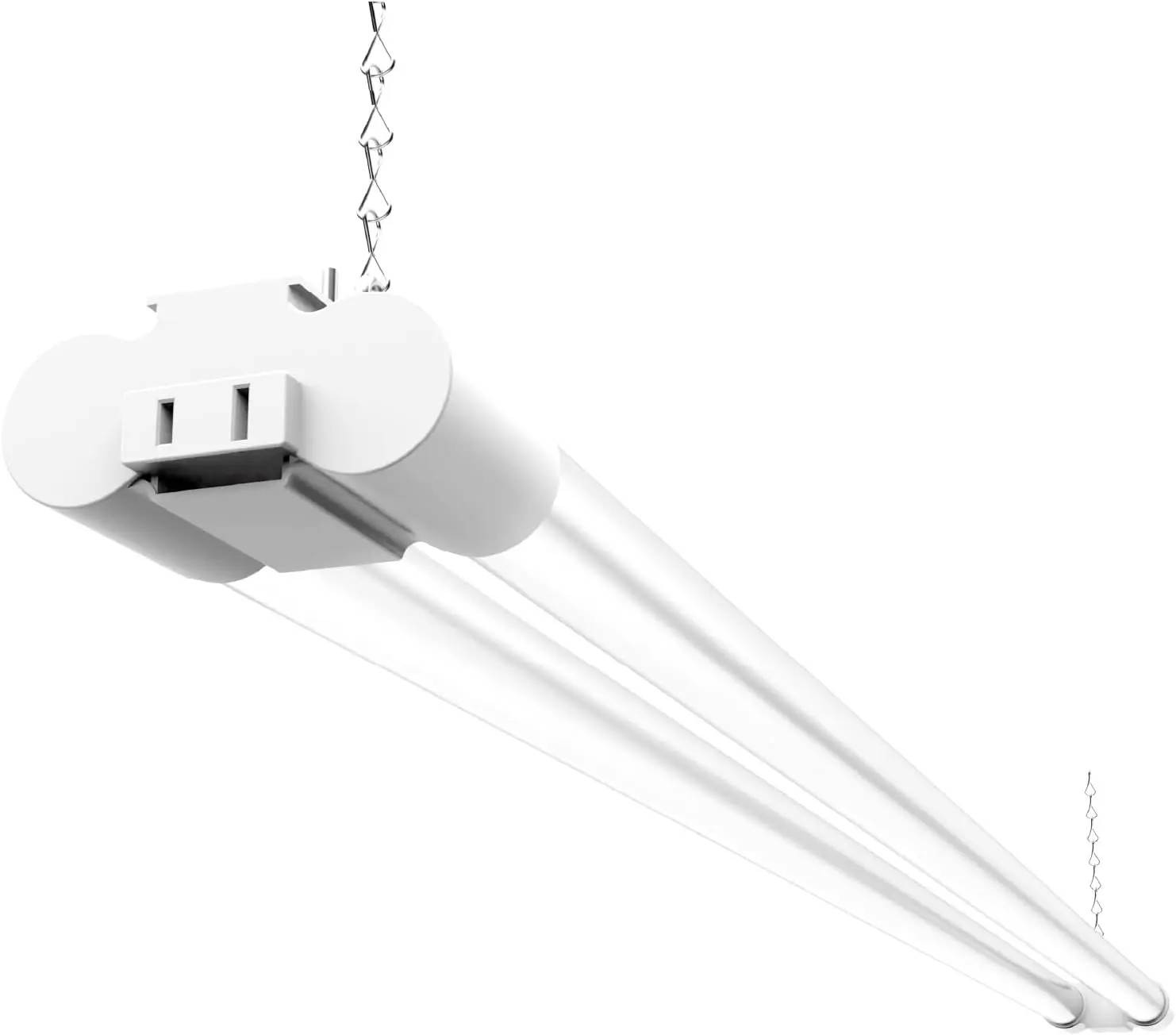 Sunco LED Shop Lights for Workshop 4FT, Linkable Gara Lighting, 4500 LM, 40W (150W Equivalent), 6000K Daylight Deluxe, Surface + Suspension Mount, 48 Inch Integrated Fixture, White.