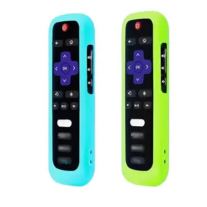 Glow in the Dark Roku TV Remote Case Cover | Roku RC280 Silicone Cover | Anti-Slip Shockproof Grip |