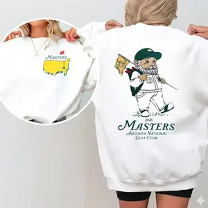 [SALE OFF 50%] Masters 2026 Menswear Sweatshirt/Tshirt 2 Sided, Augusta National Golf Club Design, Perfect for Golf Enthusiasts and Casual Wear 8T