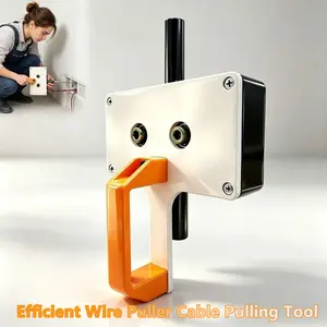 Efficient Wire Puller Cable Pulling Tool Fish Tape for Conduit Wiring 0.3inch Max Cable Fishing Tools for Threading Machine Residential Commercial Industrial Use