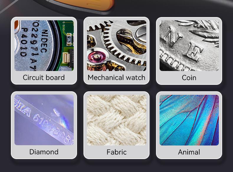 Portable Handheld Digital Microscope 400X Magnification 2MP HD Camera with Built-in Screen, USB Rechargeable Pocket Microscope for Electronic Repair, Soldering, Jewelry Inspection