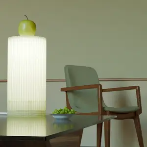 S02 Lamp - Sculptural Form with 40W RGB Bulb for Customizable Lighting & Versatile Spaces Minimalist Elegance