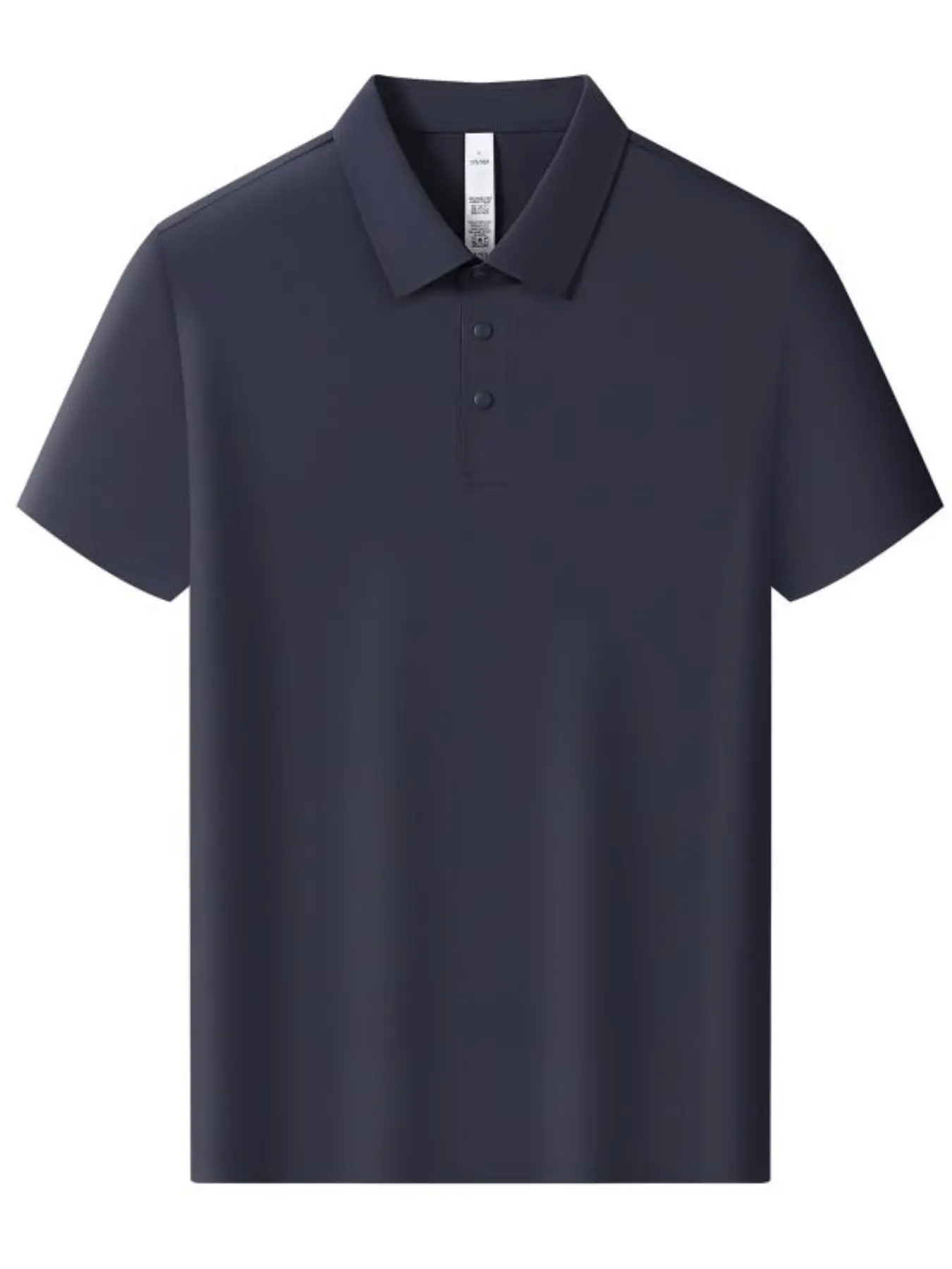 New Spring Summer Minimalist Seamless Series High-End Outdoor Fashion Short Sleeve Polo Shirt, Casual Loose-Fitting Solid Pattern
