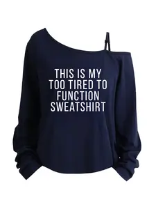 Women's Graphic Print Long Sleeve Cami Top, Asymmetrical Neckline, Casual Stretchy Polyester, Y2K Style, All Seasons, Sweatshirts, Fit, Womenswear