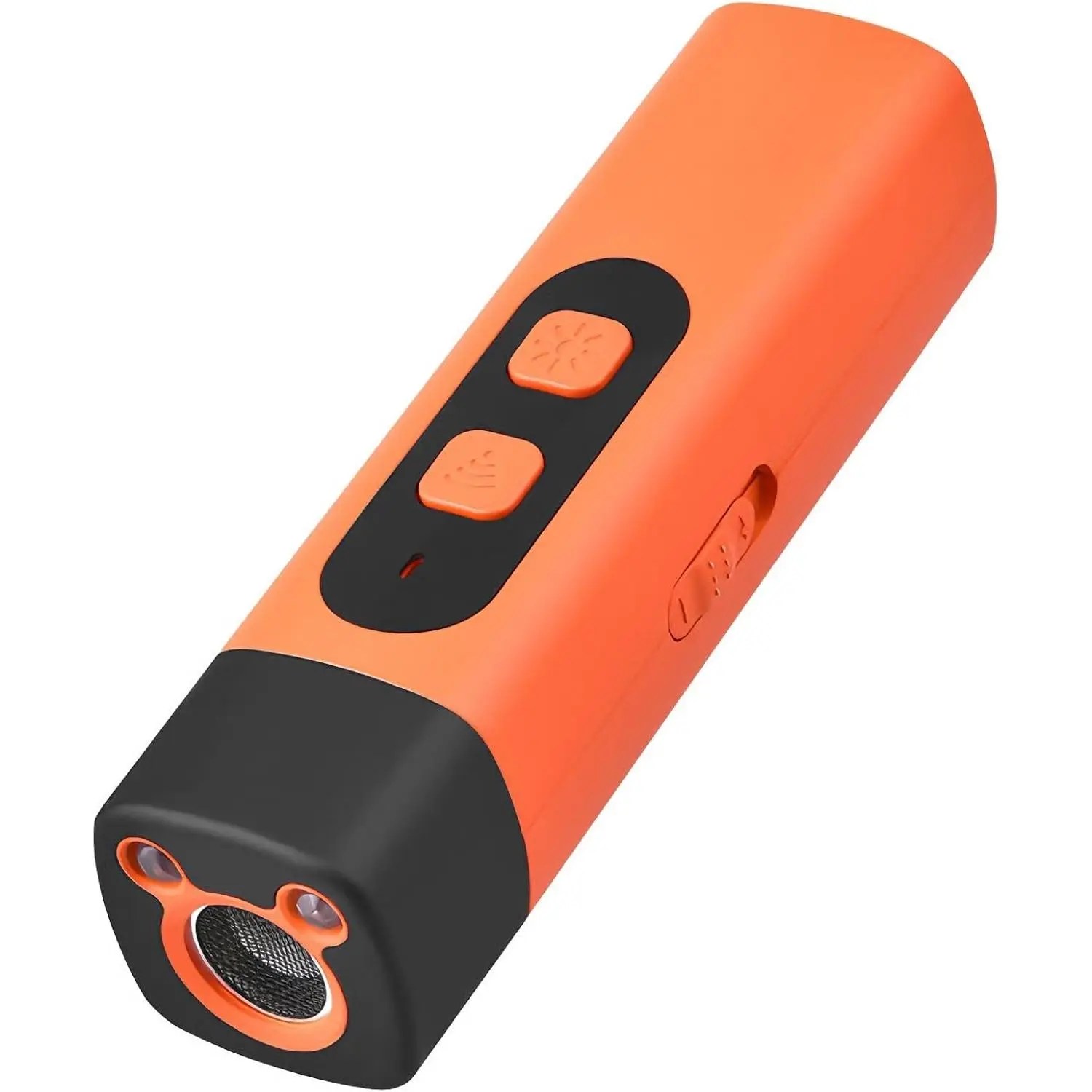 Color Block Handheld Dog Training Aid and Sonic Bark Deterrent with 25KHz Frequency, LED Silencer and 50ft Range, Rechargeable for Everyday Use, Protects Home, Comprehensive Coverage, Type-C Charging, Extra Layer Of Control