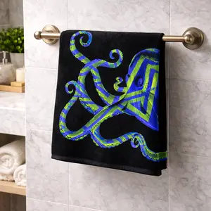 Overqualified & Unbothered - Hand Towel