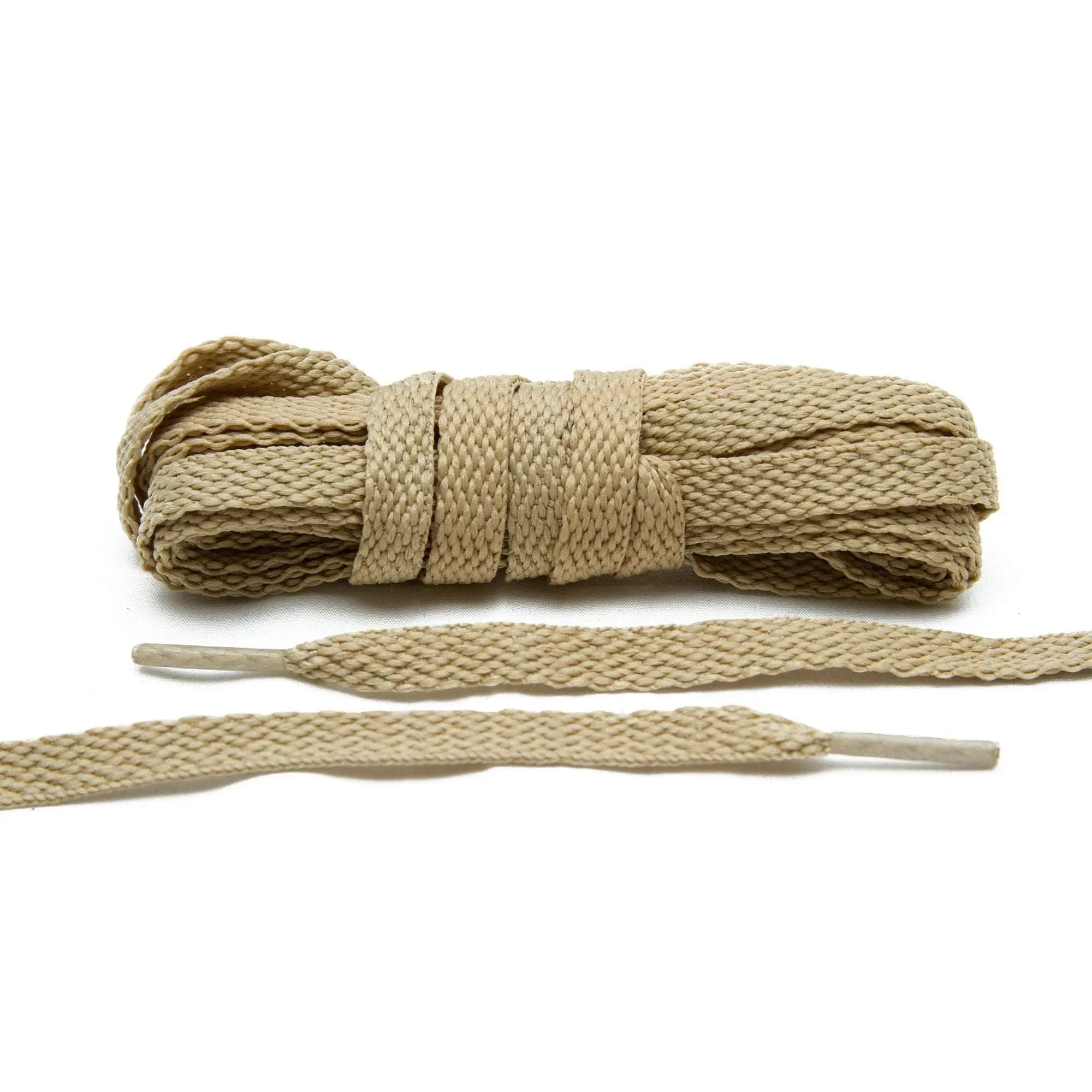 Beige Flat Shoe Laces Beige Flat Shoe Laces