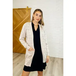 Laugh Airily Cable Knit Cardigan