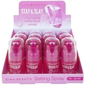 Spray fijador Stay & Slay Xime Beauty - Venta al por Mayor Display 12 Unidades (XB-787)