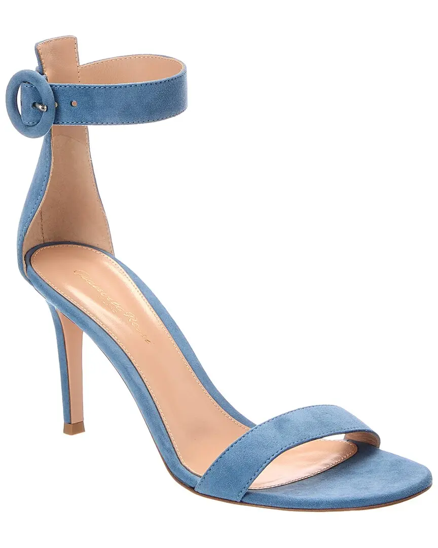 Gianvito Rossi 85 Suede Sandal Gianvito Rossi 85 Suede Sandal