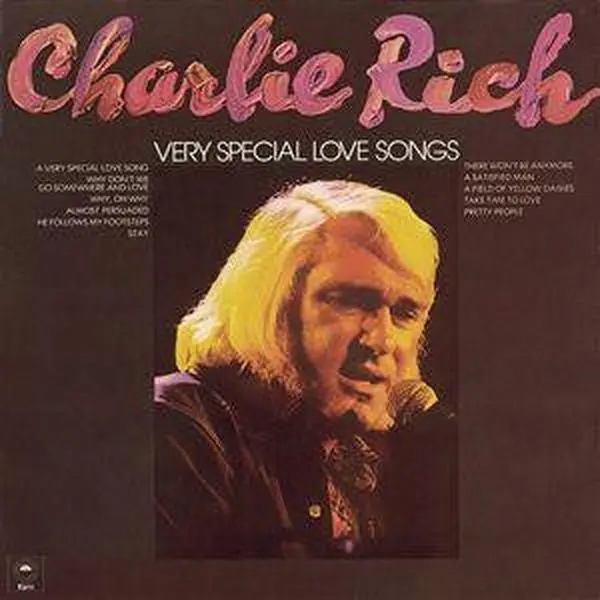 Charlie Rich - Very Special Love Songs (1974, Epic) VG+/VG+