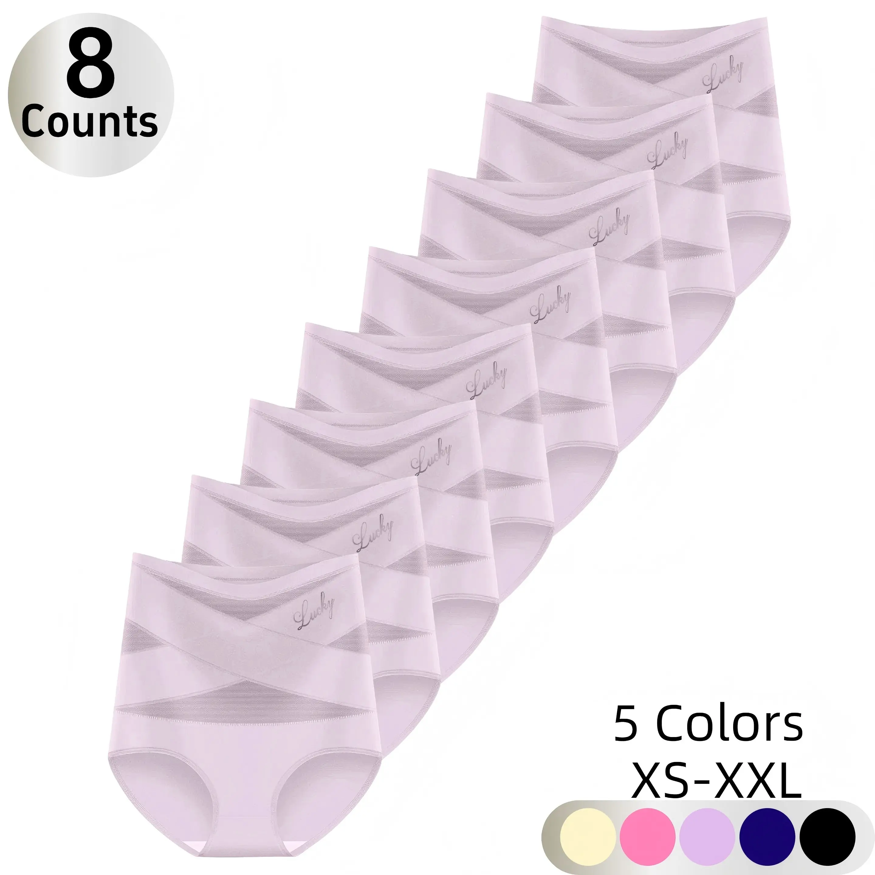 Lavender Purple*8 Pcs