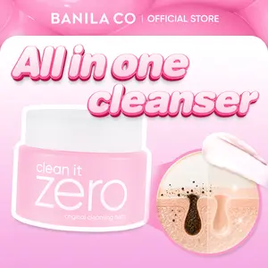 BANILA CO Clean It Zero Original Cleansing Balm 180ML (6.09 fl oz) | For All Skin Types | Gentle Makeup Remover, Hydrating Cleanse | Hypoallergenic Korean Cleansing Balm