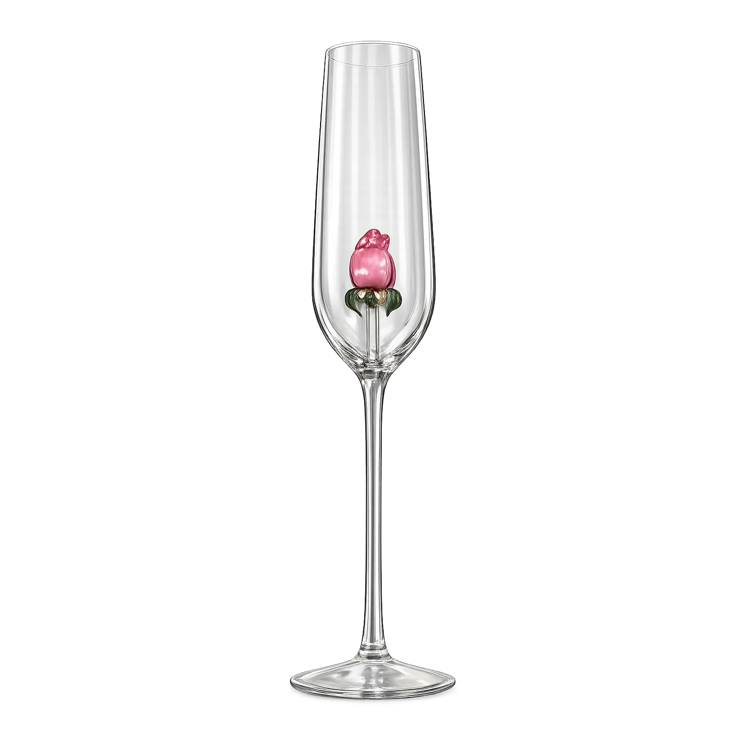 Pink Tea Rose Glassware