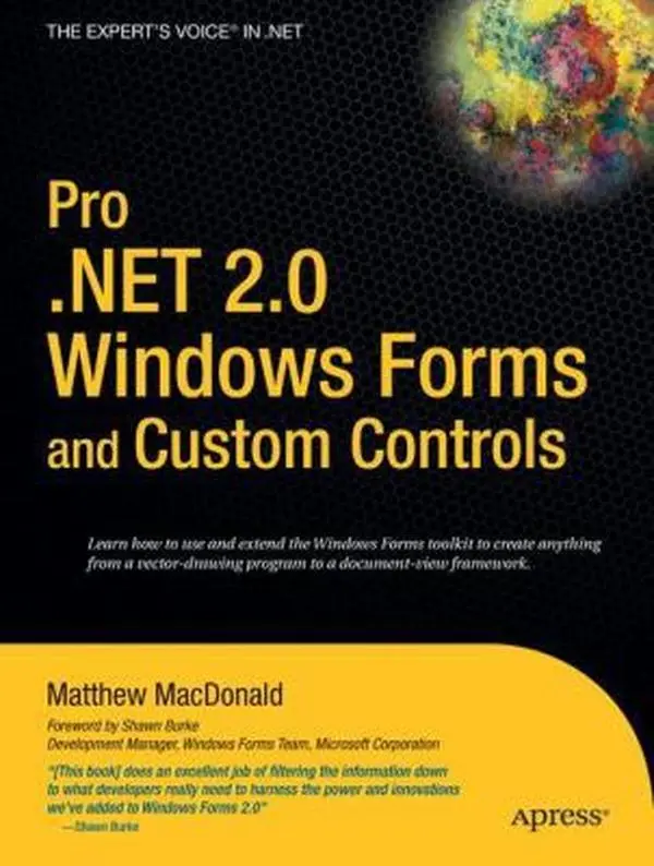 USED Book - Pro .Net 2.0 Windows Forms and Custom Controls in C# by MacDonald, Matthew (Paperback) - english
