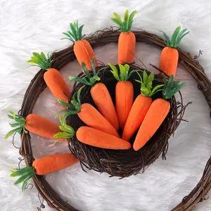 Mini Easter Carrots Set of 12/24, Foam Easter Decorations, Perfect Small Gifts for Easter, Fun and Festive Party Supplies