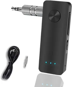 Bluetooth.AUX  in  Adapter for Car, .mm Wireless Transmitter and Receiver, HandsFree Call for Cars, Speakers, Stereo Systems and Headphones
