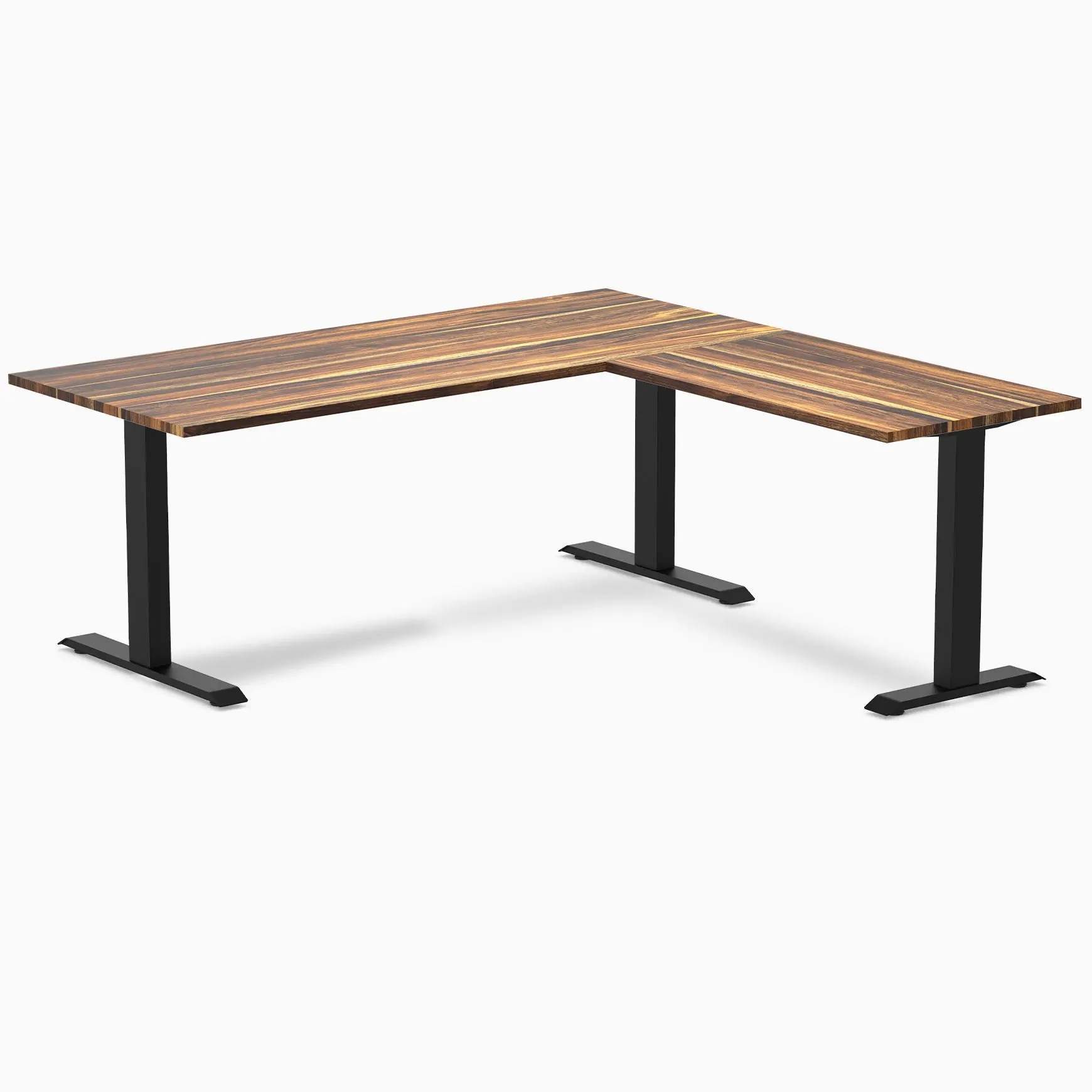 Desky Zero Hardwood L-Shape Office Desk Desky Zero Hardwood L-Shape Office Desk