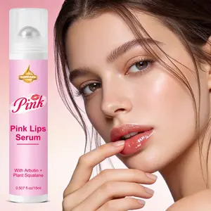 Hydrating Radiant Lip Essence, Bearberry Plant Extract Squalane, Brighten Lip Color, Nourish and Soften, Lightweight Easy Absorption