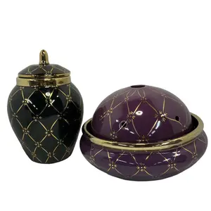 Sopera Set para San Lazaro Babaluaye Nana Nanu Ararra Santeria Palo Ifa OSHA Santo Religious Ornaments Decor Incense Burner Cones Amulets