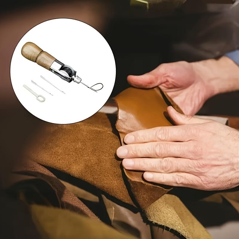 Professional Lockstitch Needle And Thread Set - High-quality Craft, Furniture, And Leather Repair Tools - Includes Multiple Needles, Precise Sewing, Easy-to-use Design, And Makes A Beautiful Holiday Gift.