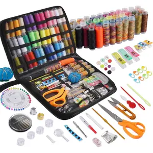 189 count Sewing Kit for Adults, Beginners, 43 Color  and Thread kit, Mom Grandma Women Professional Sewing, Supplies Accessories for Travel Worker, , DIY and