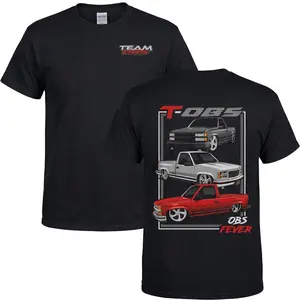 [MADE IN US] OBS Chevy Truck Shirt, Lowered Pickup Graphic Shirt, Custom Street Truck Shirt, OBS Fever Truck Shirt for Chevy Truck Enthusiasts and Car Lovers