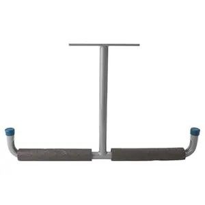 212 MAIN 10 in. Steel Garage Hanging Overhead Storage Hanger Organizer - Gray, Beam-Mountable, Easy Installation