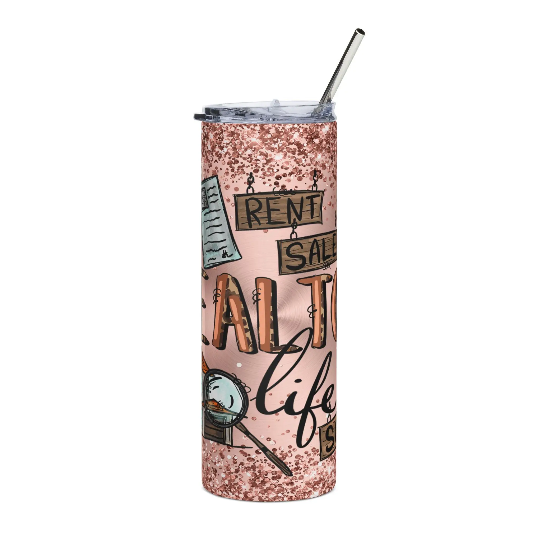 Real Estate Agent 20oz Stainless Tumbler | REALTOR® Gift & Travel Mug