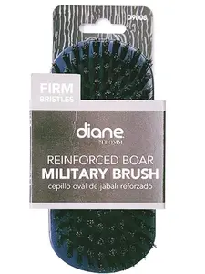 Diane Reinforced Boar Military Brush Assorted Colors - Firm Bristles #D9008