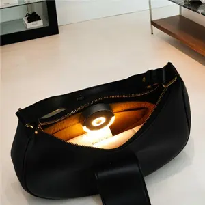 Super Bright Portable LED Makeup Bag Light with Touch Sensor, Rechargeable USB Powered, Warm Lighting, Ambient Lights, Ideal Gift for Her