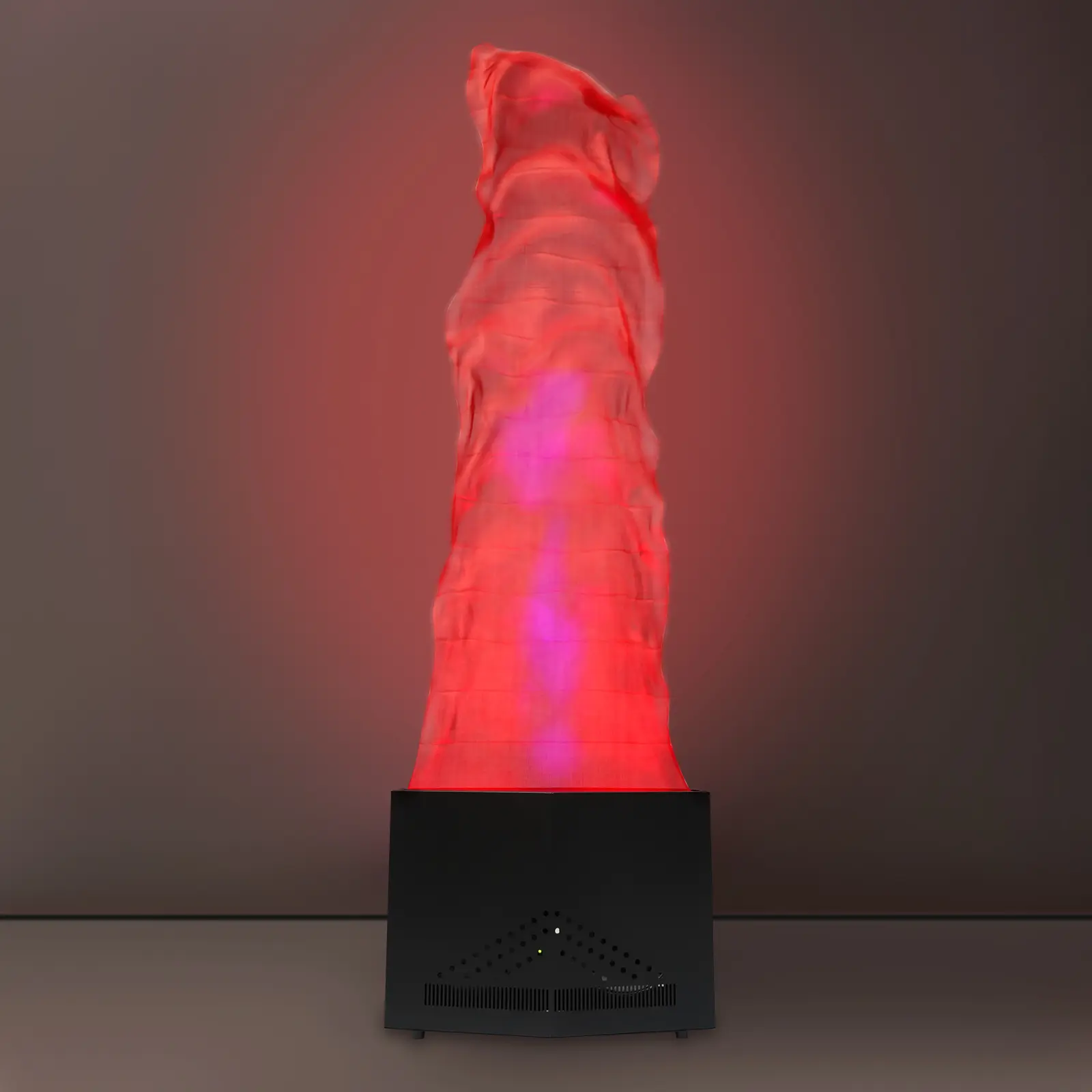 CNCEST LED Flame Simulation Light with Turbine Blowers, Safe Realistic Atmosphere Artificial Fire Decor, Modern Rave Novelty Lighting for Disco, Bar, 48*12.2*34.2Cm/19*4.8*13.4Inch, 5 Years