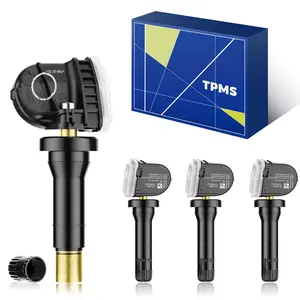 (4pcs) Pre-Programmed TPMS Sensors Compatible with Ford F-150 15-20| Explorer 15-21| Edge 15-24 |Escape20-24|Mustang15-23,Tire Pressure Monitoring Sensor, 315Mhz OE# F2GZ-1A189-A